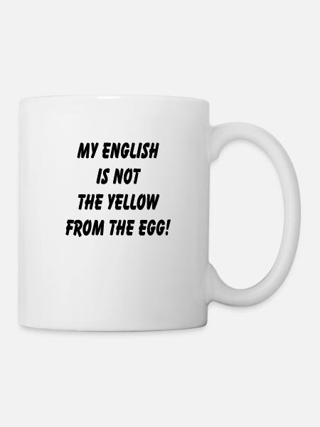 my_english_is_not - Mug blanc - blanc