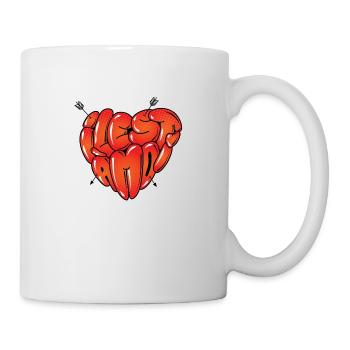 Coeur à moi - Mug blanc - blanc - Droite