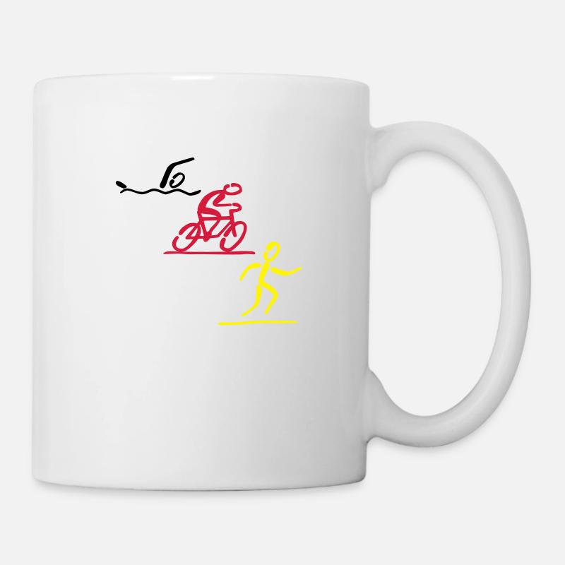 triatlon - Mug blanc - blanc