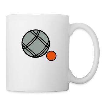 petanque boule sport17 - Mug blanc - blanc - Droite