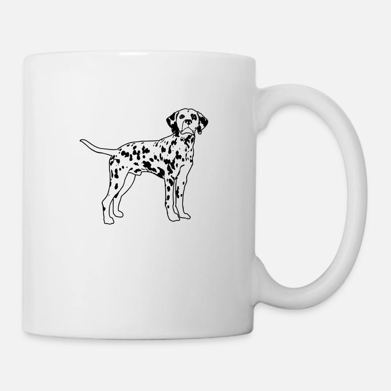 Dalmatian de - Tasse - Weiß