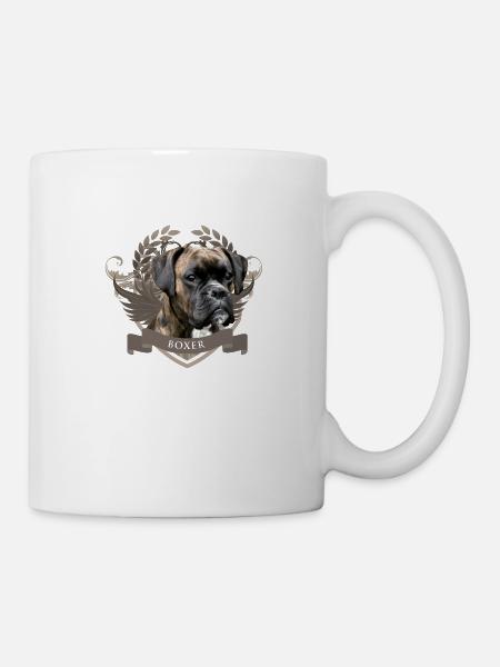 Boxer dog - Mug - white