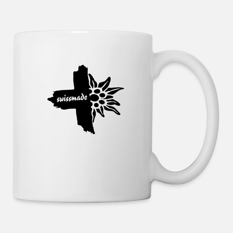 swissmade - Tasse - Weiß