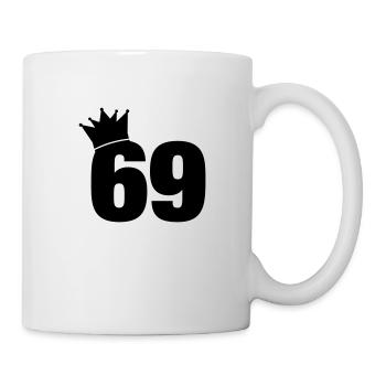 69_krone_f1 - Tasse - Weiß - Rechts