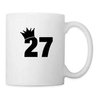 27_krone_f1 - Tasse - Weiß - Rechts