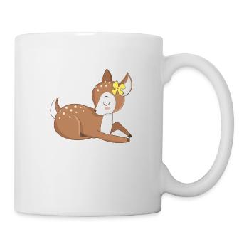 Animal baby fawn - Mug - white - Right