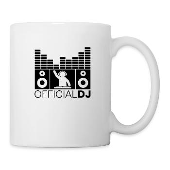 official_dj__f1 - Tasse - Weiß - Rechts