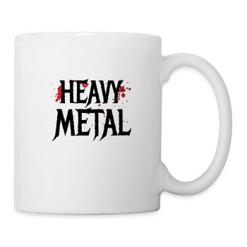 Heavy metal pas pour les chattes - Mug blanc - blanc - Droite