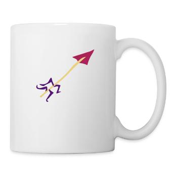 Symbol - Shooting Arrow - Mug - white - Right