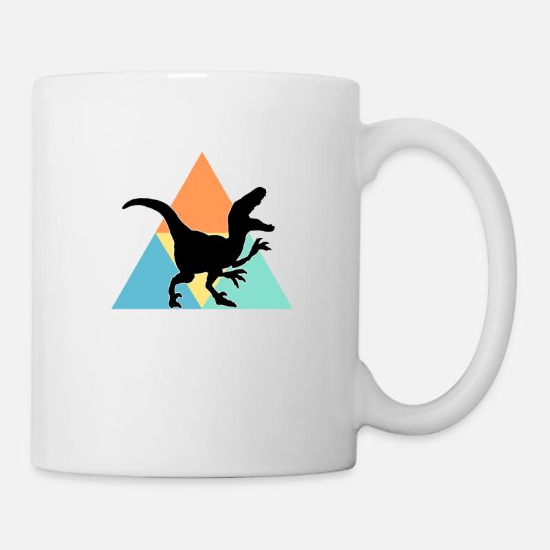 Dinosaurier - Tasse - Weiß