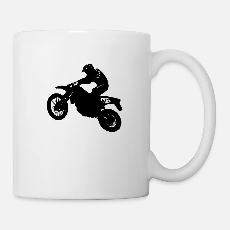 motocross - Mug - white