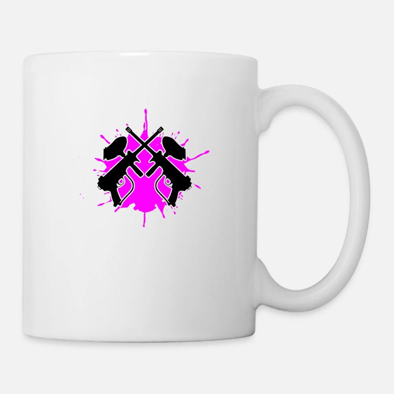 Paintball - Tasse - Weiß