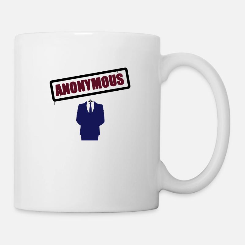 Anonymous - Mug - white