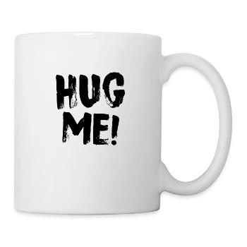 Hug me hug hug love gift - Mug - white - Right