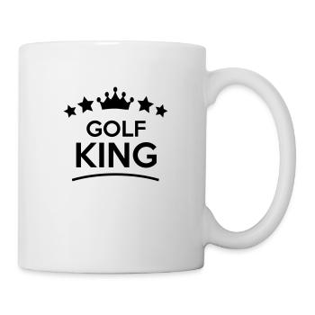 golf king stars - Tasse - Weiß - Rechts