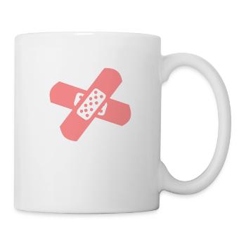 pansement medicale bobo 2 - Mug blanc - blanc - Droite