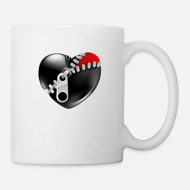 Smiley Heart - Tasse - Weiß