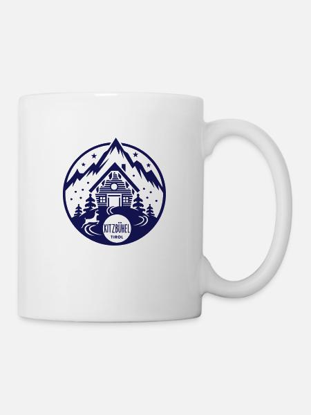 Kitzbühel Tirol - Tasse - Weiß