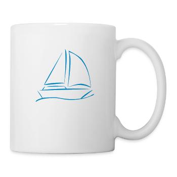 sailboat - Mug - white - Right