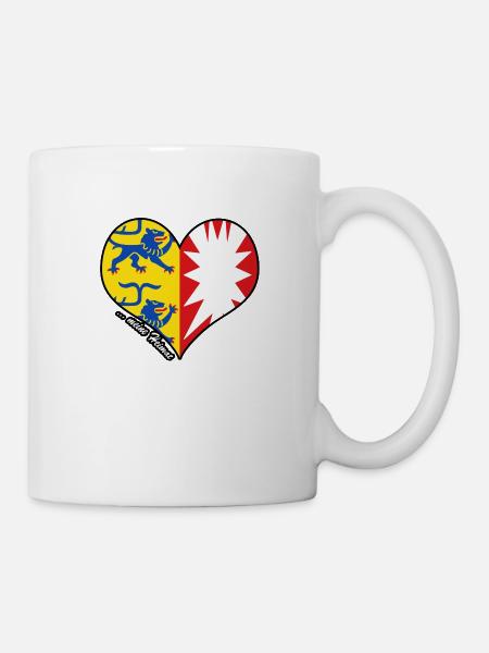 meine Heimat - Schleswig-Holstein - Tasse - Weiß