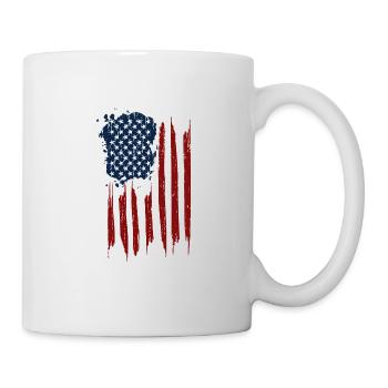 US Flag - USA flag - Mug - white - Right