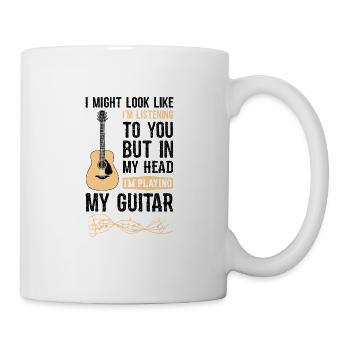 I Might Look Like I'm Listening To You But In My - Mug - white - Right