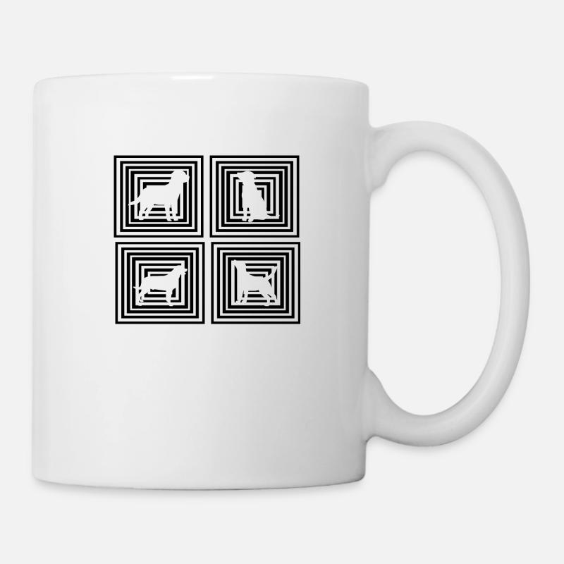 Hund Dog - Tasse - Weiß