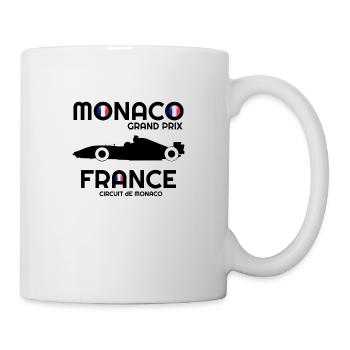 Monaco, Formula one, France, French Flag, France - Mug - white - Right