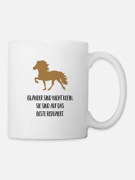 isländer - Tasse - Weiß