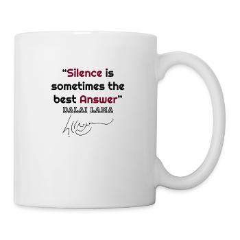 Dalai Lama, Citations de Dalai Lama, citations célèbres, cool - Mug blanc - blanc - Droite