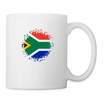 South Africa Flag Africa South African Flag - Mug - white - Right