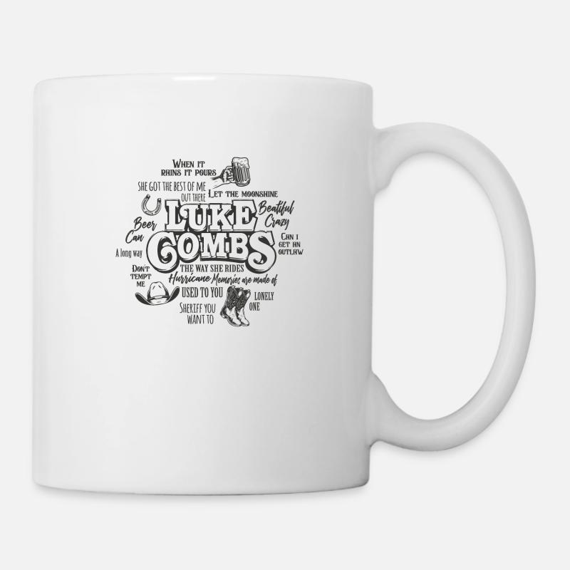Combs Songs - Tasse - Weiß