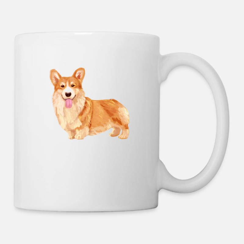 Welsh Corgi - Mug blanc - blanc