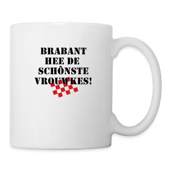 Brabant hee de schônste vrouwkes, BrabantsBeste - Mug - white - Right