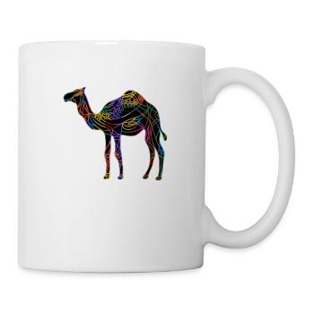 chameau - Mug blanc - blanc - Droite