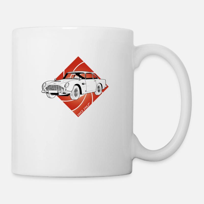 Aston Martin DB5 - Mug blanc - blanc