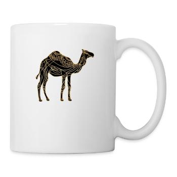 chameau - Mug blanc - blanc - Droite