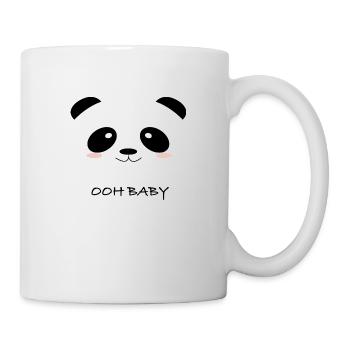 baby panda - Mug blanc - blanc - Droite