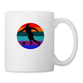 Football footballers Footballers - Mug - white - Right