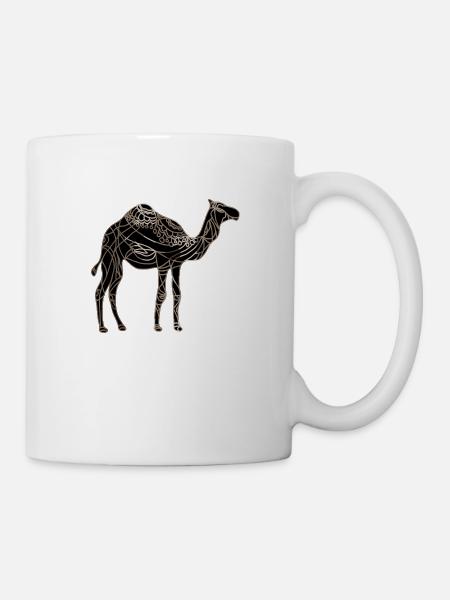 Chameau - Mug blanc - blanc