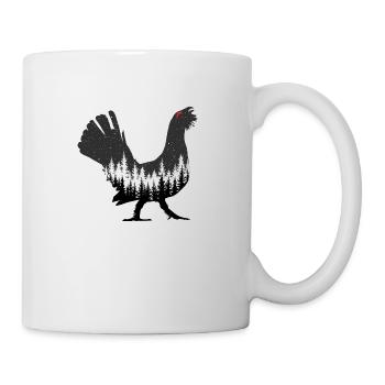 Auerhahn - Tasse - Weiß - Rechts
