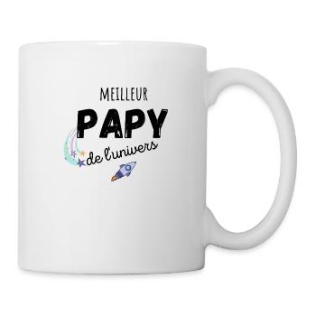 meilleur papy de l'univers cadeau papy - Mug blanc - blanc - Droite