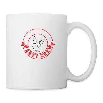 Équipage de la fête de grèce - Mug blanc - blanc - Droite