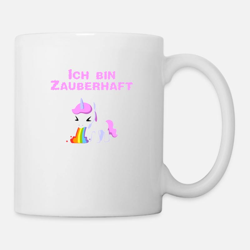 Caca Licorne Kotze Caca de Licorne - Mug blanc - blanc