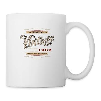 Alles Original Premium Vintage Alter 1962 - Tasse - Weiß - Rechts