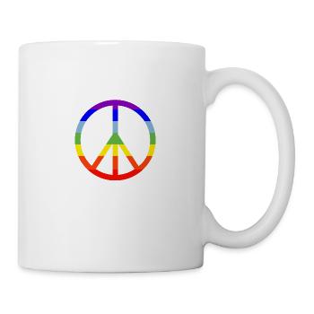 Fachkraft für Weltfrieden - Tasse - Weiß - Rechts
