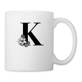 Letter K - Mug - white - Right