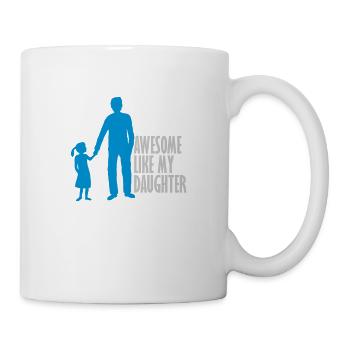 Awesome Like My Daughter - Mug - white - Right