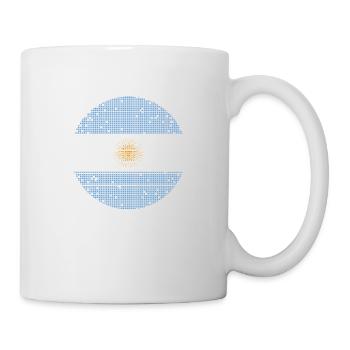 Argentina Flag South America Argentine Flag - Mug - white - Right