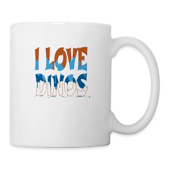 statement birthday present bicycle ride green rex - Tasse - Weiß - Rechts